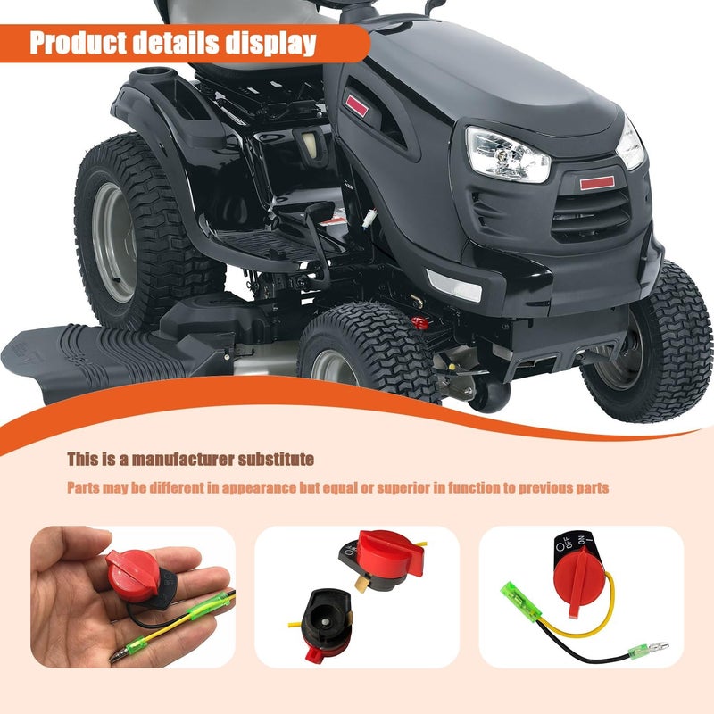 Fenhaliny ON Off Engine Stop Switch 36100-ZE1-015 Compatible with Honda GX120 GX160 GX200 GX240 GX270 GX340 GX390 Re - Image 2